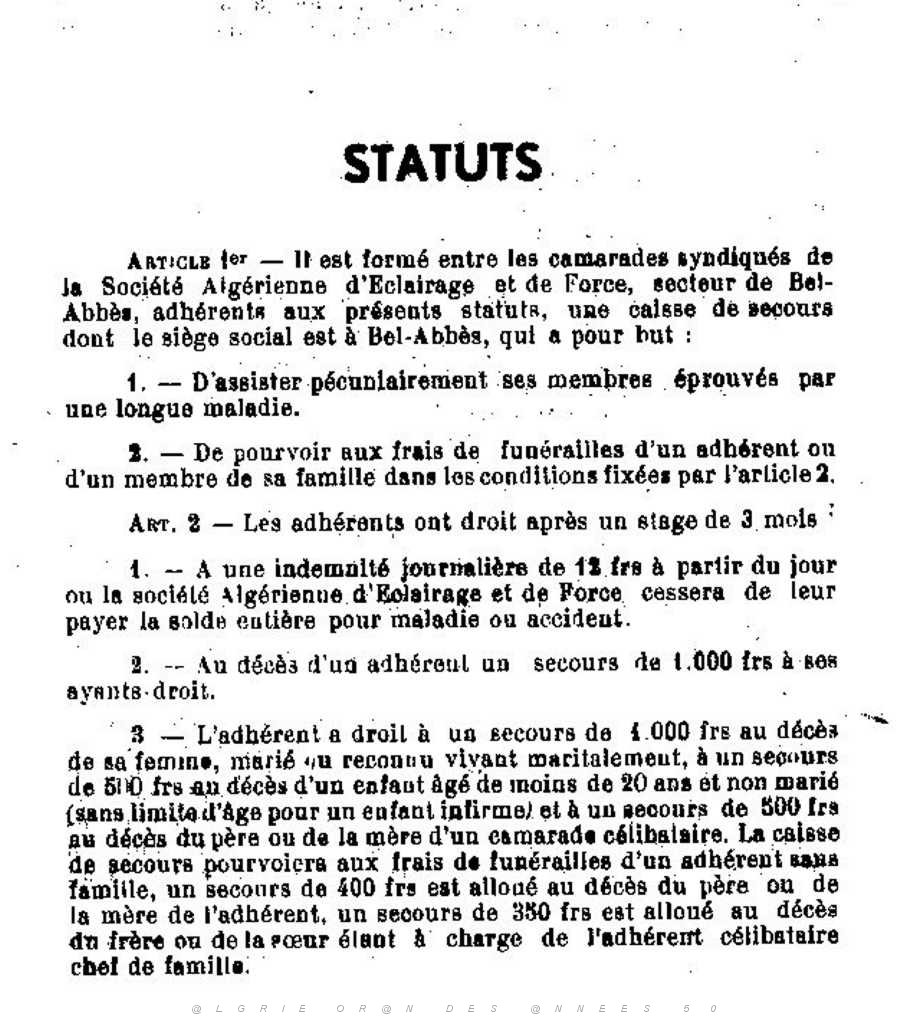 EGA SIDI BEL ABBES 02 LIVRET DE SOCIETAIRE LES STATUTS .JPG